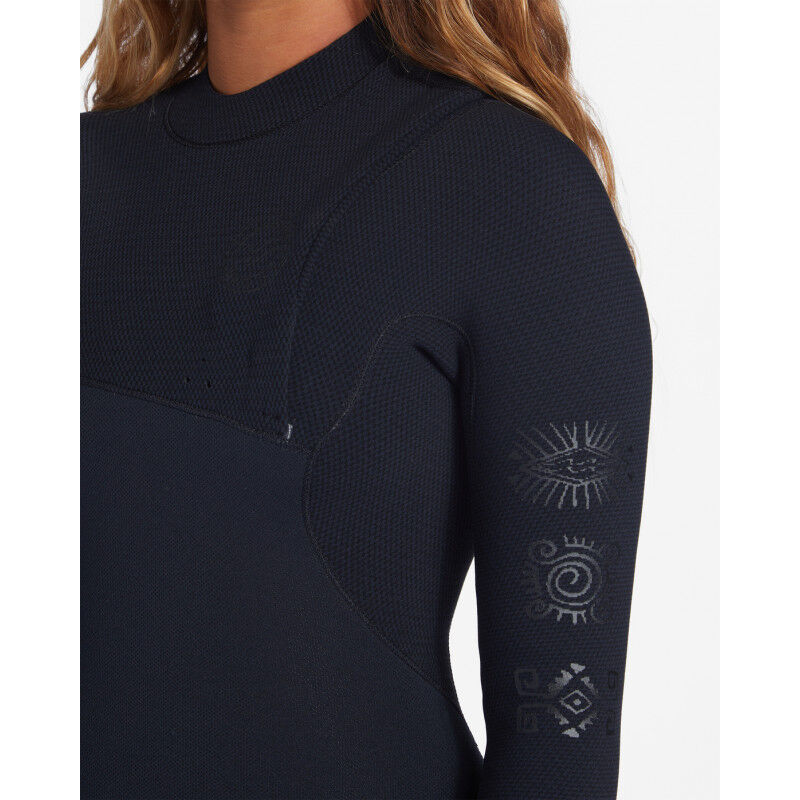 Billabong 4/3 mm Salty Dayz Natural Zipless - Surf märkäpuvut - Naiset | Hardloop