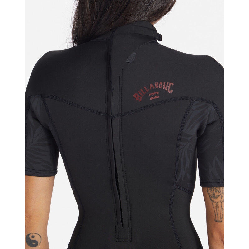 Billabong 2/2 mm Synergy Springsuit Back Zip Short Sleeve - Surf wetsuit - Dames | Hardloop