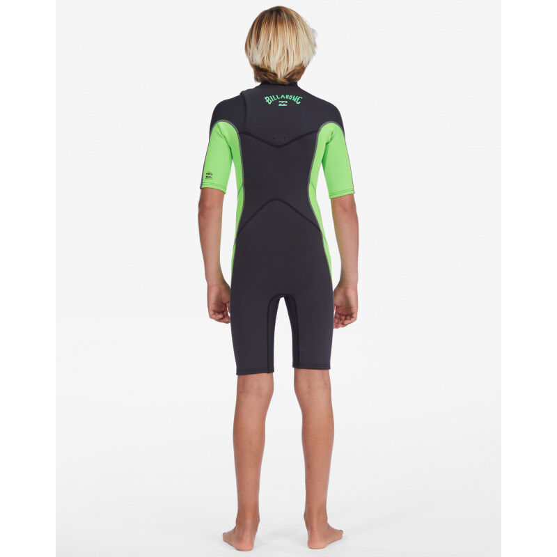 Billabong 2/2 mm Absolute Springsuit Chest Zip SS - Våddragter til surf - Barn | Hardloop