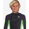 Billabong 2/2 mm Absolute Springsuit Chest Zip SS - Våddragter til surf - Barn | Hardloop