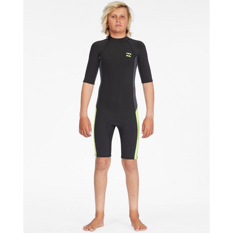 2/2 mm Absolute Springsuit Chest Zip SS - Fato surf criança