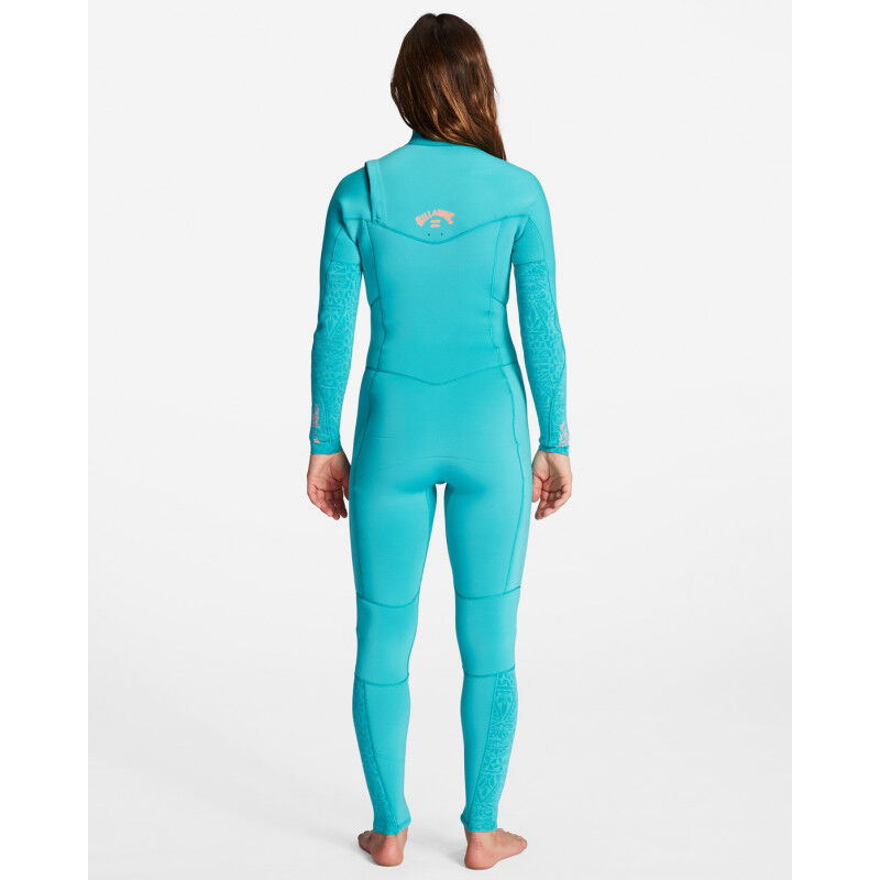 Billabong 3/2 mm Synergy 2022 Chest Zip - Traje de neopreno de surf - Mujer | Hardloop