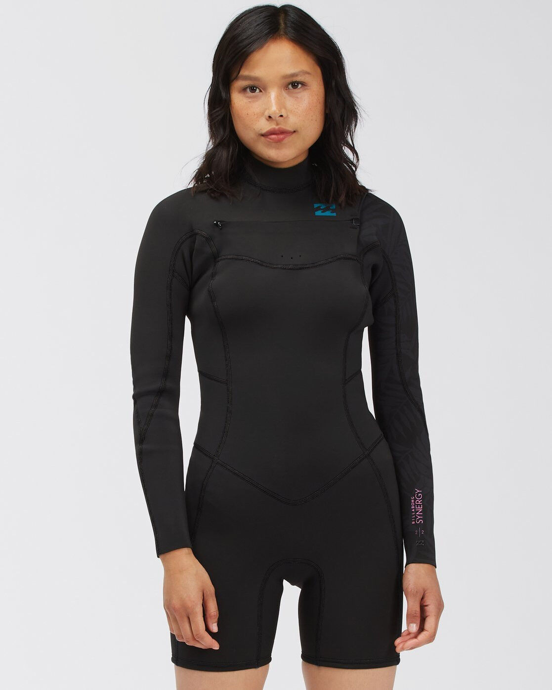 Billabong 2/2 mm Synergy Springsuit Chest Zip - Surf wetsuit - Dames | Hardloop