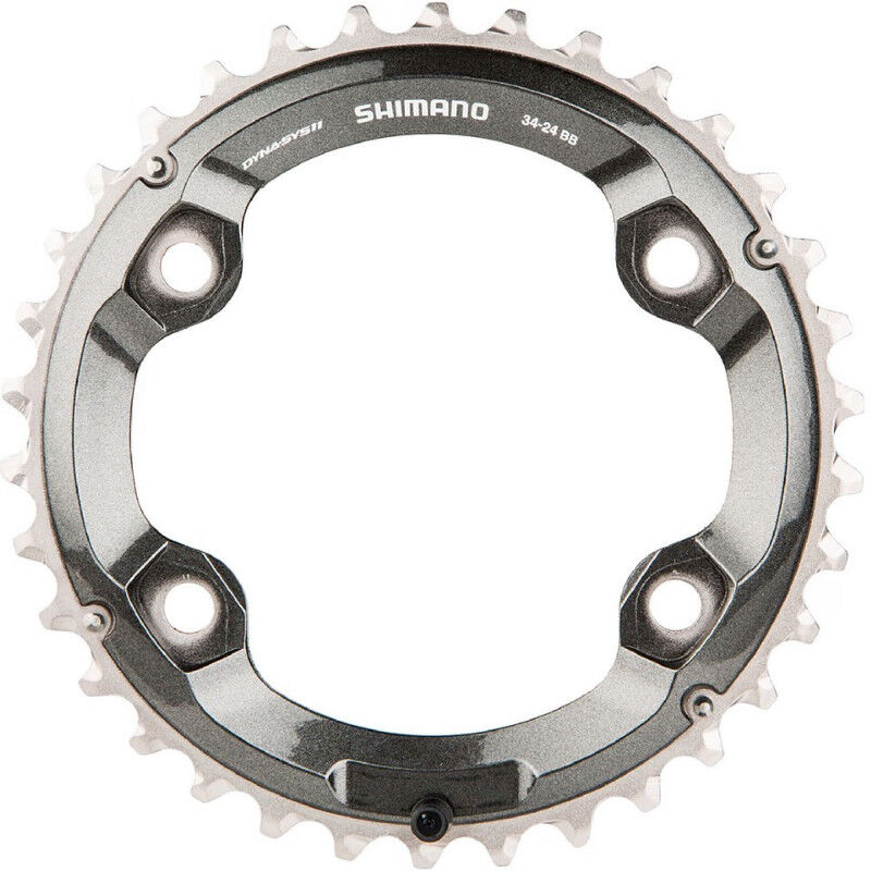 Shimano FC-TY301 170mm 42T 6-7-8V 3lü Aynakol Kapaklı Siyah