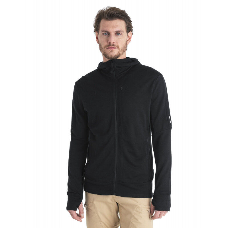Icebreaker Merino 260 Quantum IV LS Zip Hoodie - Bluza z wełny Merino® męska | Hardloop