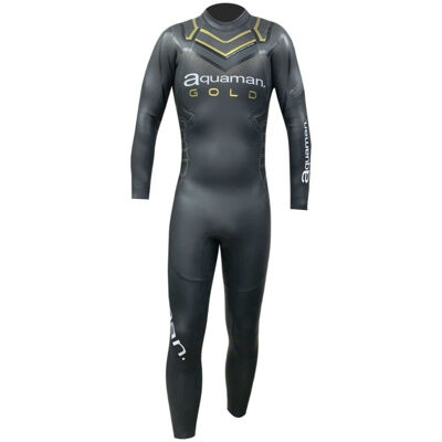 Gold - Neoprene wetsuit triathlon - Men's