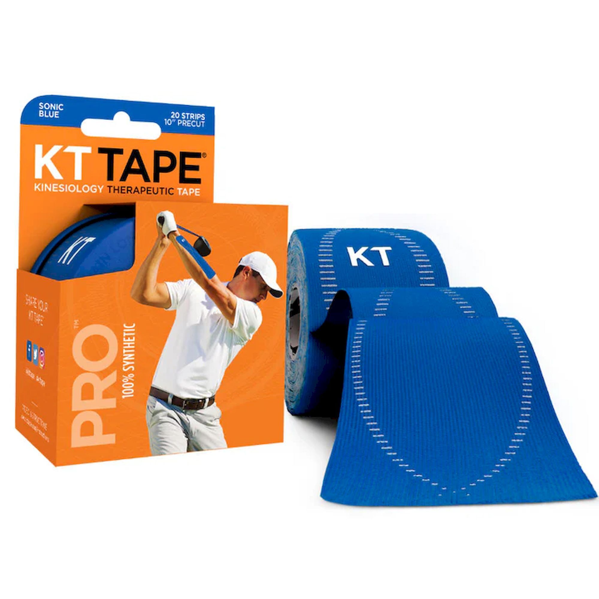 KT Tape PRO Tape Precut - Kinesioteippi | Hardloop