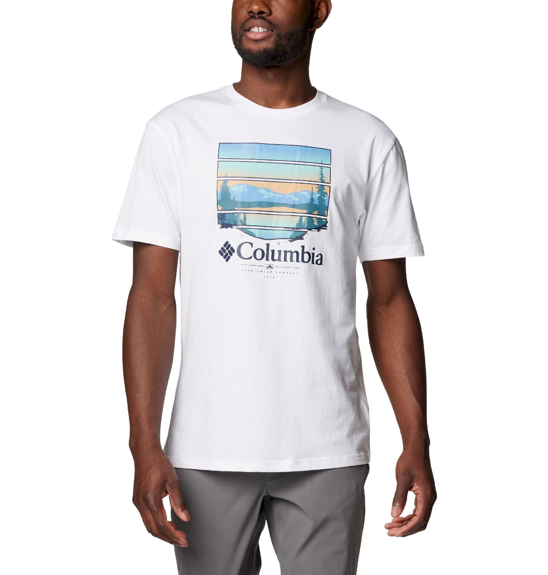 Columbia Path Lake Graphic Tee II - T-Shirt - Herren | Hardloop