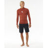 Rip Curl Waves UPF Performance Long Sleeve - Camisola Lycra homem | Hardloop