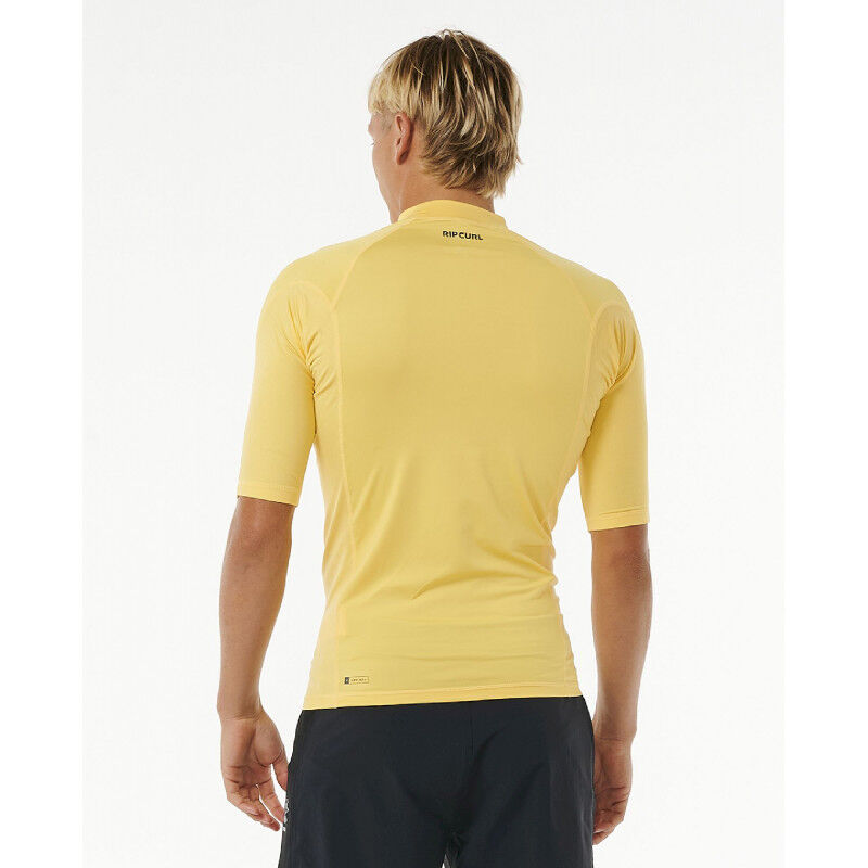 Rip Curl Waves UPF Performance Short Sleeve - Lycras - Heren | Hardloop