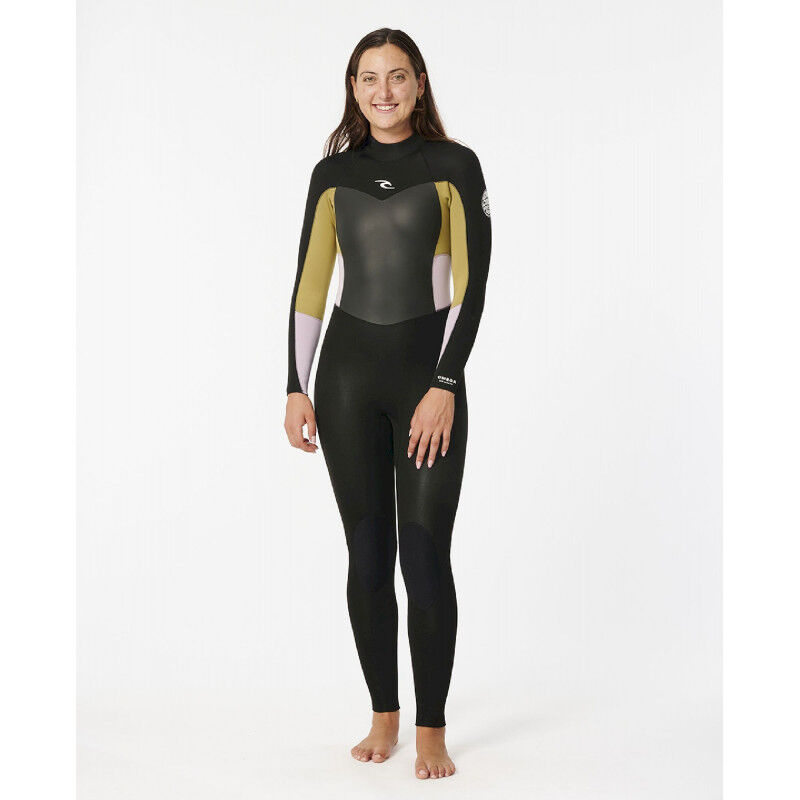 Women Omega 3/2 mm Back Zip Wetsuit - Fato surf mulher