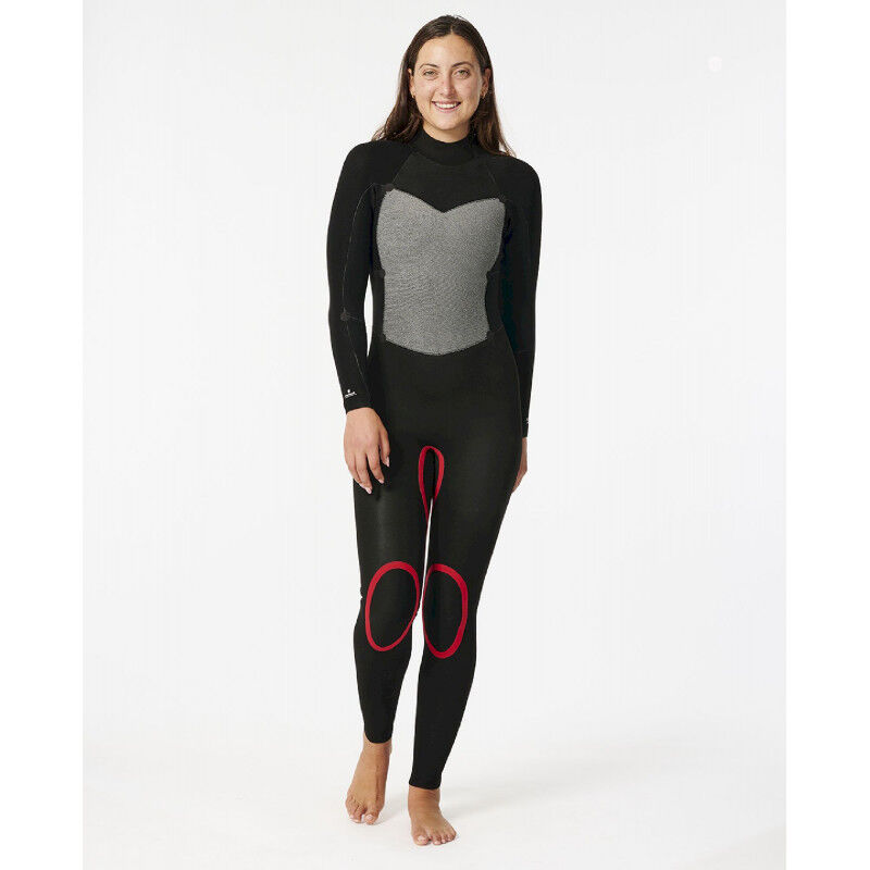 Rip Curl Women Omega 4/3 mm Back Zip Wetsuit - Traje de neopreno de surf - Mujer | Hardloop