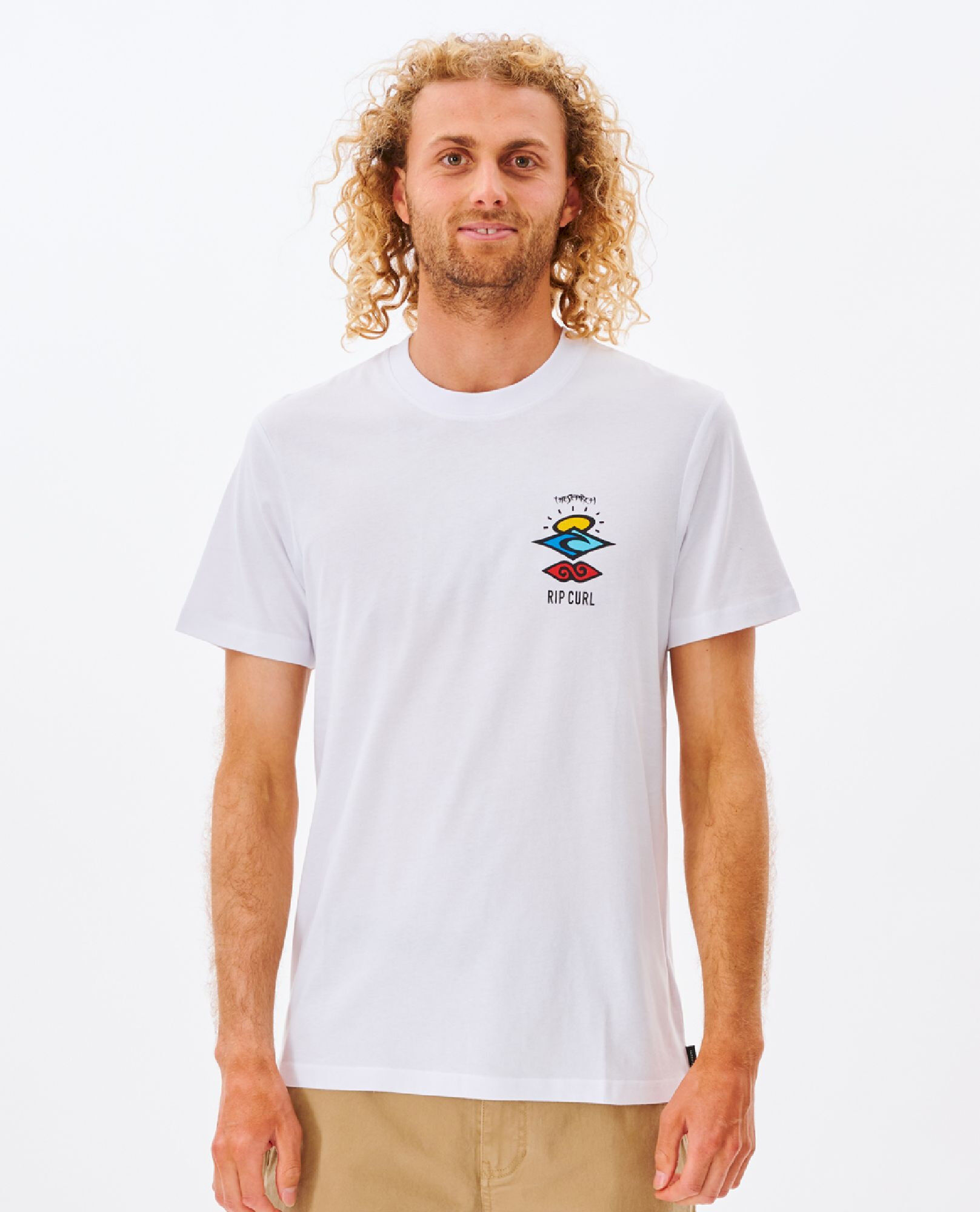 Rip Curl Search Icon Tee - T-shirt homme | Hardloop