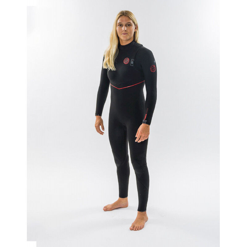 Rip Curl Women Flashbomb Fusion 4/3 mm Zip Free Wetsuit - Surfanzug - Damen | Hardloop
