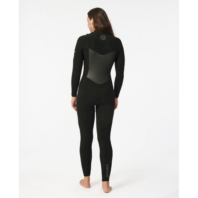 Rip Curl Women Flashbomb 4/3 mm Chest Zip Wetsuit - Våtdräkt för surfing - Dam | Hardloop