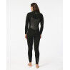 Rip Curl Women Flashbomb 4/3 mm Chest Zip Wetsuit - Traje de neopreno de surf - Mujer | Hardloop