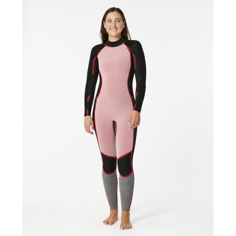 Rip Curl Women Dawn Patrol 4/3 mm Back Zip Wetsuit - Surf wetsuit - Dames | Hardloop