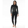 Rip Curl Women Flashbomb 3/2 mm Chest Zip Wetsuit - Fato surf mulher | Hardloop