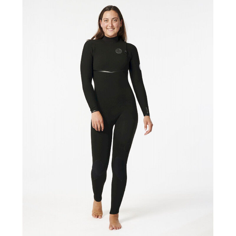 Rip Curl Women E Bomb 4/3 mm Zip Free Wetsuit - Surf Wetsuit - Women's ...