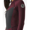 Rip Curl Women Dawn Patrol 4/3 Back Zip Sublimed Wetsuit - Surfing Kombinezony damskie | Hardloop