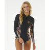 Rip Curl Women E Bomb 2 mm Long Sleeve Springsuit - Traje de neopreno de surf - Mujer | Hardloop