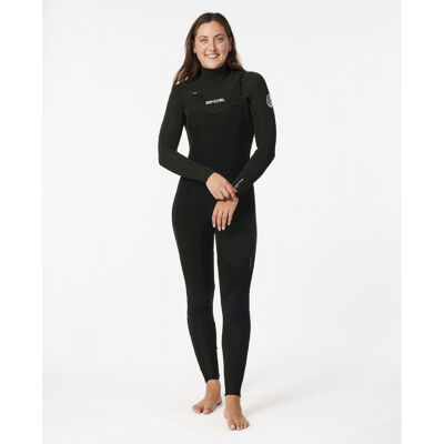 Women Dawn Patrol 3/2 mm Chest Zip Wetsuit - Combinaison de surf femme