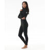 Rip Curl Women Dawn Patrol 3/2 mm Chest Zip Wetsuit - Fato surf mulher | Hardloop
