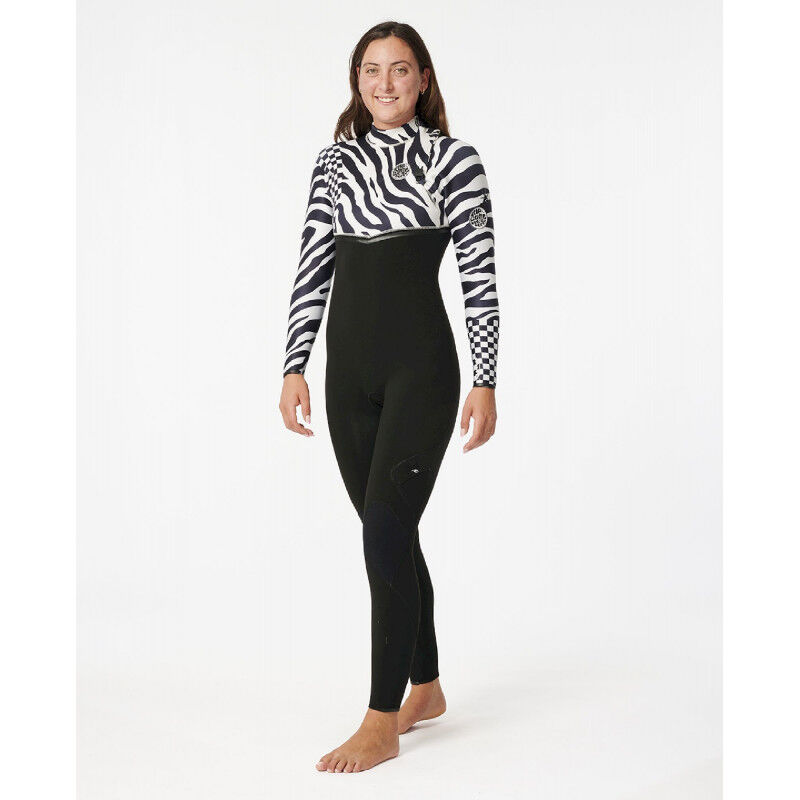 Rip Curl Women E Bomb 3/2 mm Zip Free Sublimed Wetsuit - Mute da surf - Donna | Hardloop