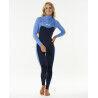 Rip Curl Women Dawn Patrol 3/2 mm Chest Zip Sublimed Wetsuit - Fato surf mulher | Hardloop