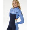 Rip Curl Women Dawn Patrol 3/2 mm Chest Zip Sublimed Wetsuit - Fato surf mulher | Hardloop