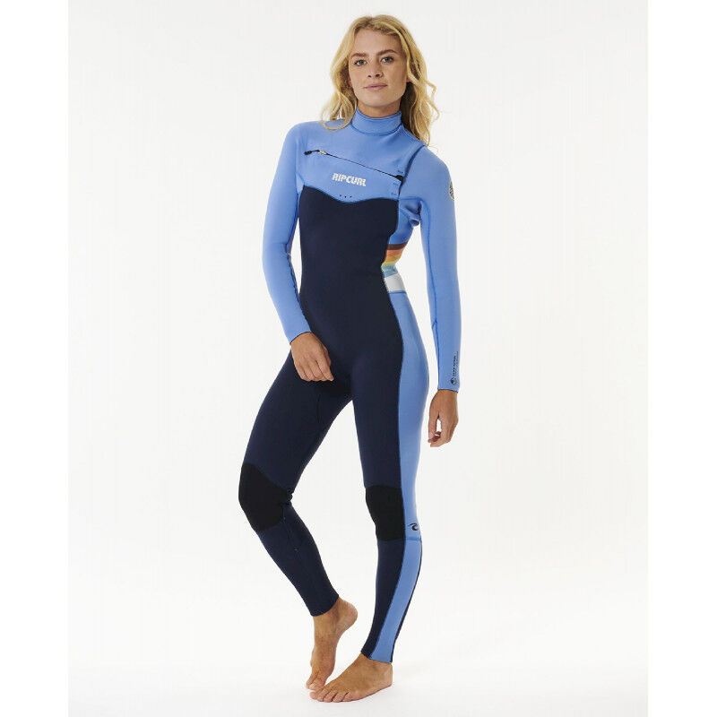 Rip Curl Women Dawn Patrol 3/2 mm Chest Zip Sublimed Wetsuit - Surfing Kombinezony damskie | Hardloop