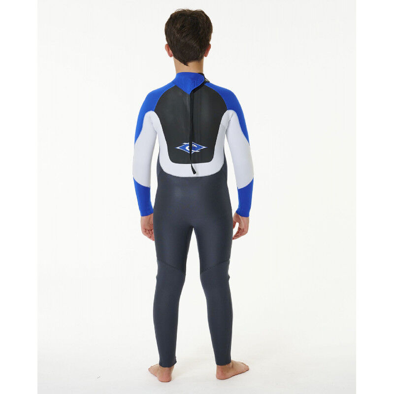 Rip Curl Junior Omega 3/2 mm Back Zip Wetsuit - Traje de neopreno de surf - Niños | Hardloop