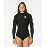 Rip Curl G Bomb 2.0 1 mm Long Sleeve E-Stiched Back Zip Springsuit - Surf Wetsuit - Women's | Hardloop