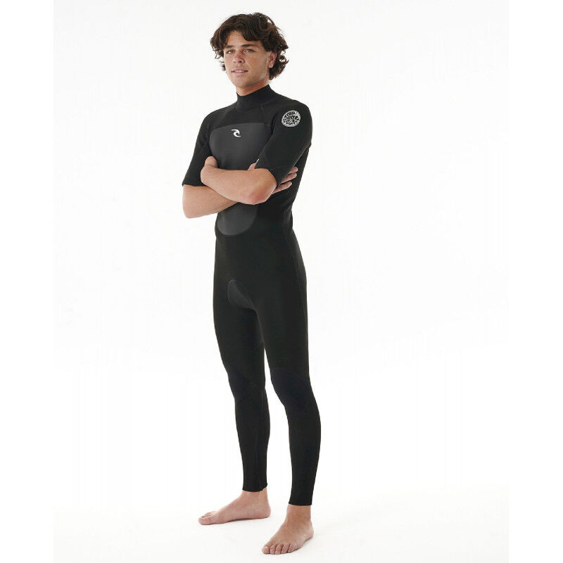 Rip Curl Omega 2/2 mm Back Zip Short Sleeve Wetsuit - Våddragter til surf - Herrer | Hardloop