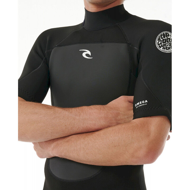 Rip Curl Omega 2/2 mm Back Zip Short Sleeve Wetsuit - Surfanzug - Herren | Hardloop