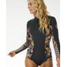 Rip Curl G Bomb Long Sleeve Springsuit Hi Cut - Surf Wetsuit - Women's | Hardloop