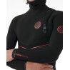 Rip Curl Flashbomb Fusion 5/4 mm Hooded Zip Free - Våtdräkt för surfing - Herr | Hardloop