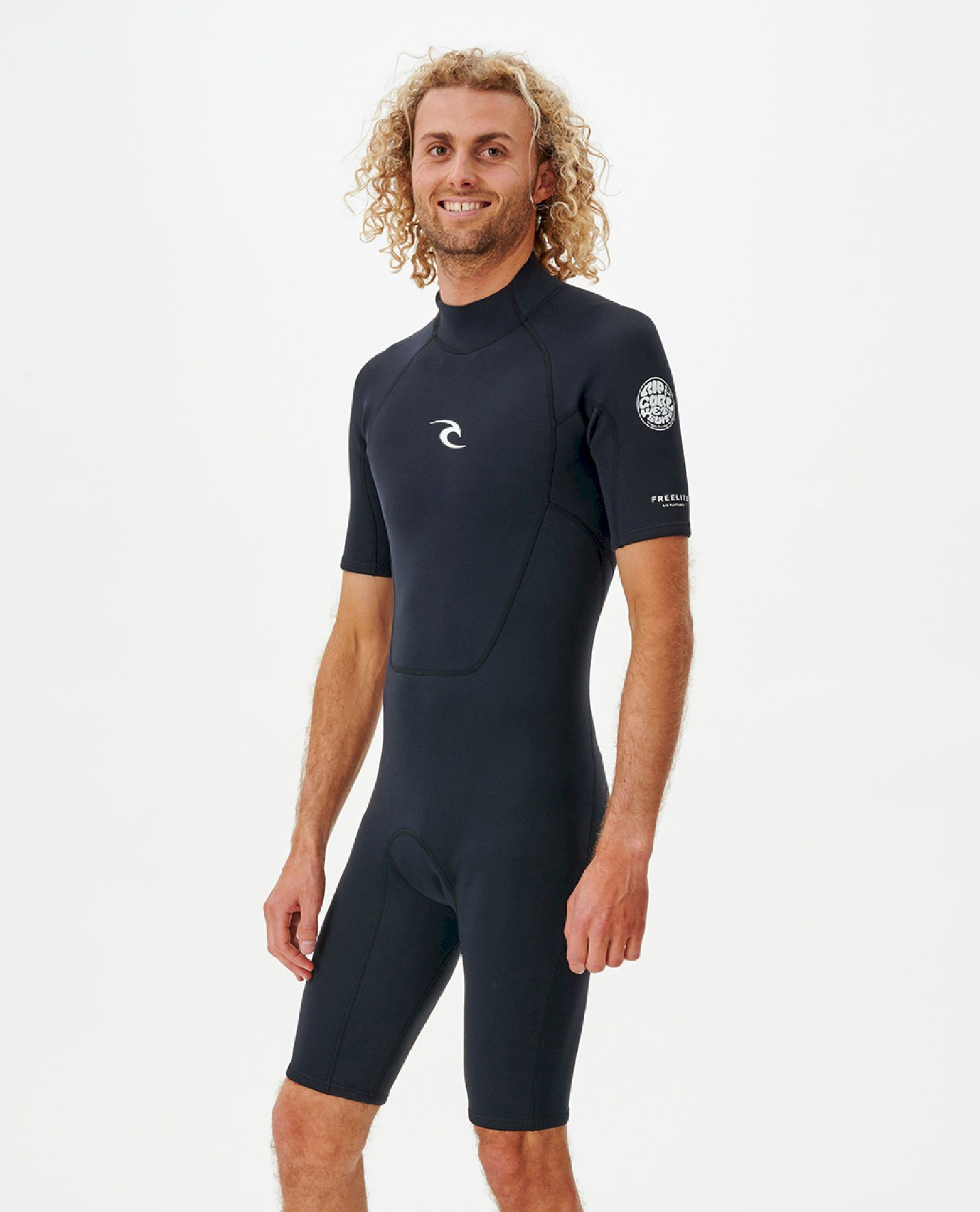 Rip Curl Freelite 2 mm Short Sleeve Springsuit - Våtdräkt för surfing - Herr | Hardloop