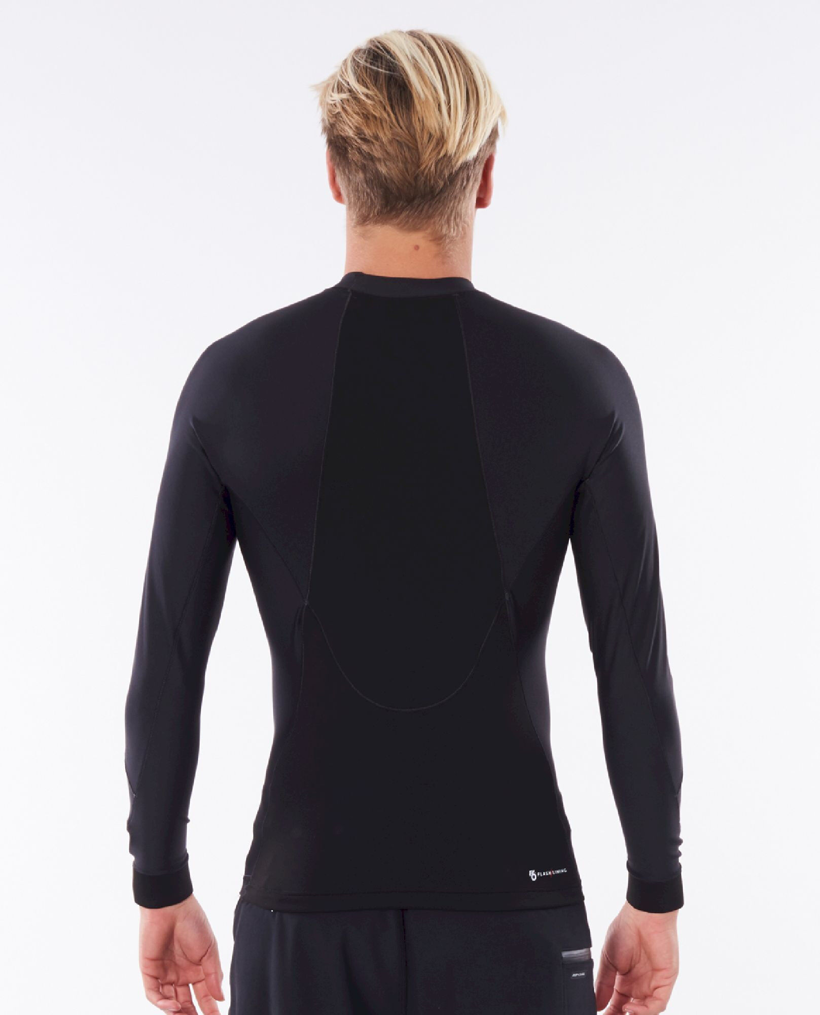 Rip Curl Flashbomb Neo 0.5 mm Poly Long Sleeve Vest - Mute da surf - Uomo | Hardloop