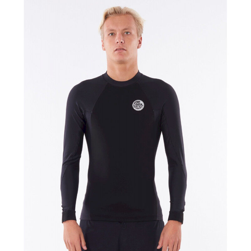 Rip Curl Flashbomb Neo 0.5 mm Poly Long Sleeve Vest - Mute da surf - Uomo | Hardloop
