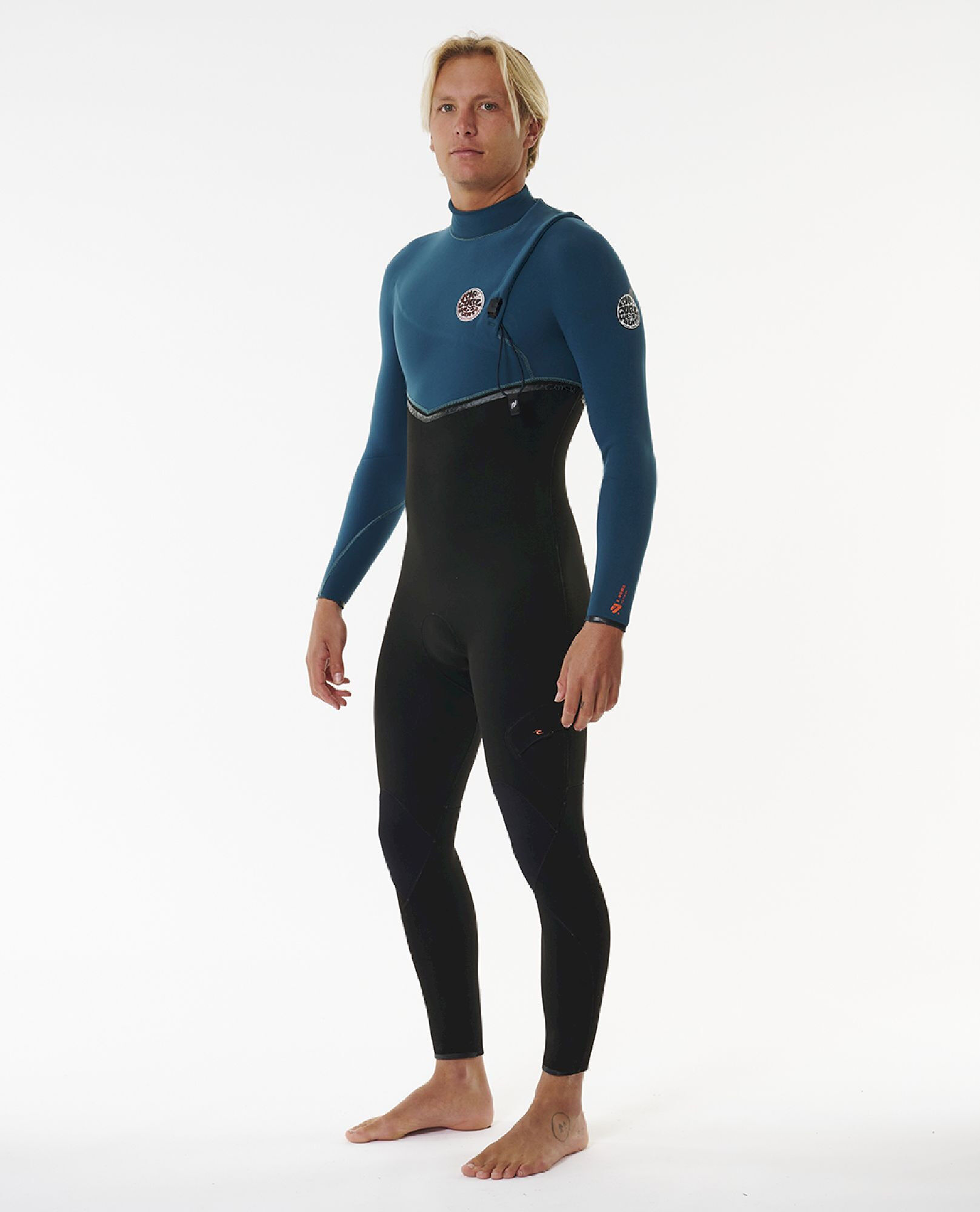 Rip Curl E Bomb 4/3 mm Zip Free Wetsuit - Combinaison de surf homme | Hardloop