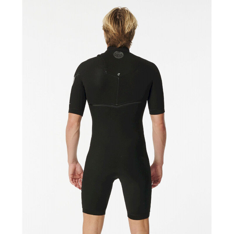 Rip Curl E Bomb 2/2 mm Zip Free Short Sleeve Springsuit - Surf Wetsuit - Men's | Hardloop