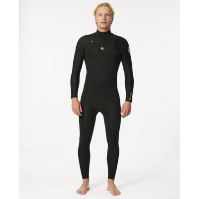 Dawn Patrol Perf 4/3 mm Chest Zip Wetsuit - Surf Wetsuit - Men's