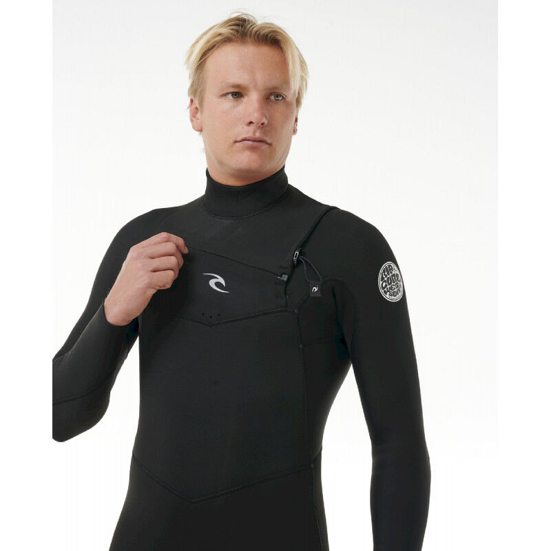 Rip Curl Dawn Patrol Perf 4/3 mm Chest Zip Wetsuit - Pánsky Surf neopren | Hardloop