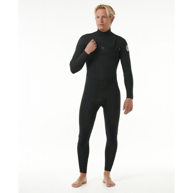 Rip Curl Dawn Patrol Perf 4/3 mm Chest Zip Wetsuit - Våtdräkt för surfing - Herr | Hardloop