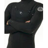 Rip Curl Dawn Patrol Perf 4/3 mm Chest Zip Wetsuit - Fato surf homem | Hardloop