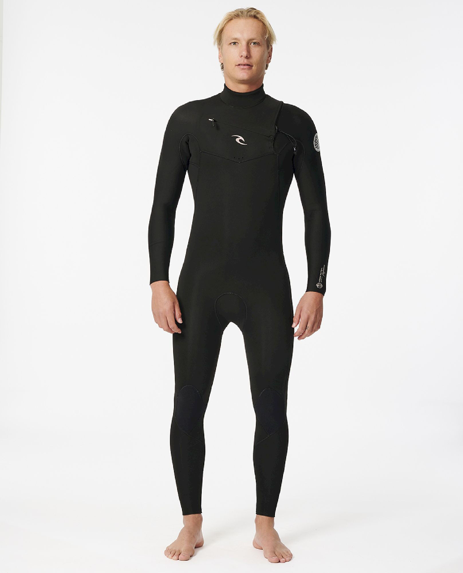 Rip Curl Dawn Patrol Perf 5/3 mm Chest Zip Wetsuit - Våtdräkt för surfing - Herr | Hardloop