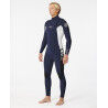 Rip Curl Dawn Patrol Perf 3/2 mm Chest Zip Wetsuit - Traje de neopreno de surf - Hombre | Hardloop
