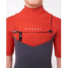 Rip Curl Dawn Patrol Chest Zip Short Sleeve 2/2 mm Wetsuit - Surf märkäpuvut - Lasten | Hardloop
