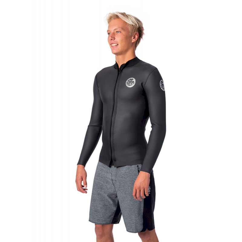 Dawn Patrol Long Sleeve 1.5 mm Front Zip Jacket - Fato surf homem